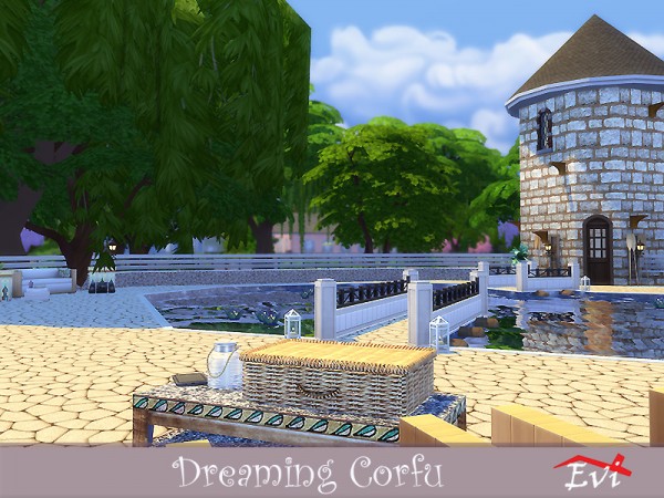  The Sims Resource: Dreaming Corfu house by evi