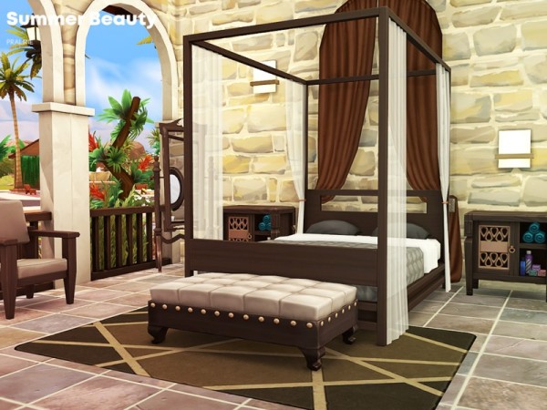  The Sims Resource: Summer Beauty house by Pralinesims