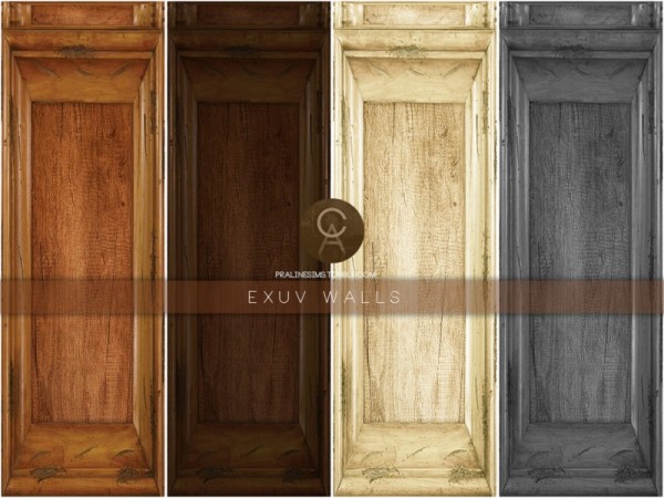  The Sims Resource: EXUV Walls by Pralinesims