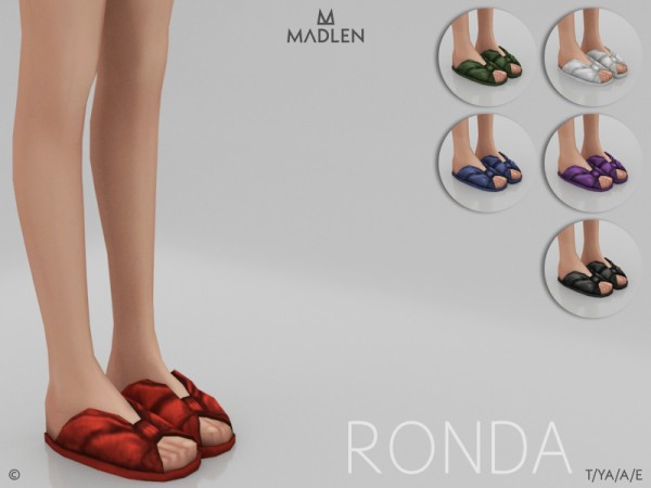  The Sims Resource: Madlen Ronda Shoes by MJ95