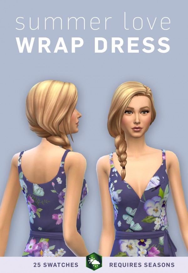 Simplistic: Summer Love Wrap Dress