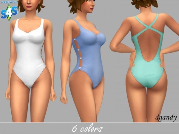  The Sims Resource: Swimsuit Claire by dgandy