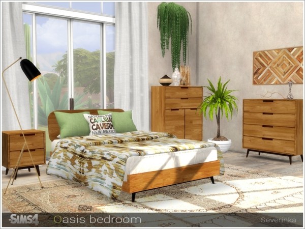  The Sims Resource: Oasis bedroom by Severinka