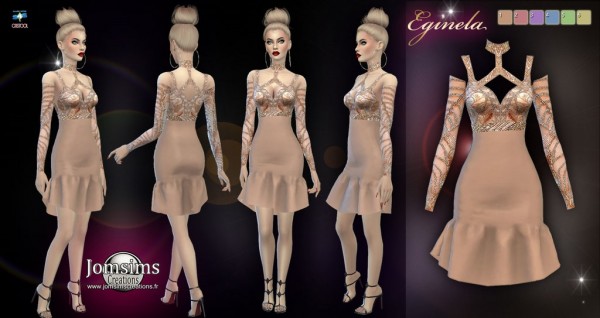  Jom Sims Creations: Eginela dress