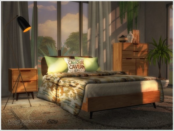  The Sims Resource: Oasis bedroom by Severinka