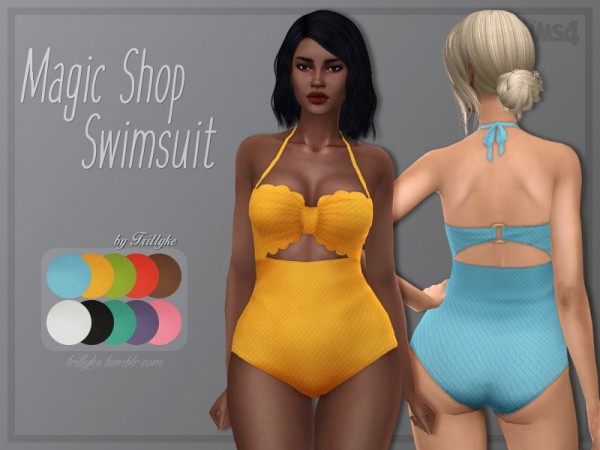  The Sims Resource: Magic Shop Swimsuit by Trillyke