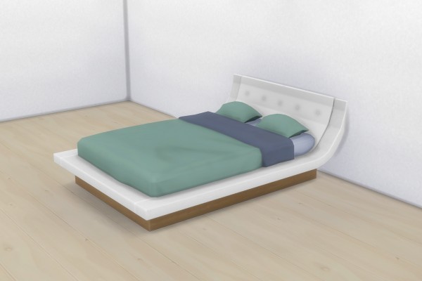  Mod The Sims: Comfy double bed by jolandas
