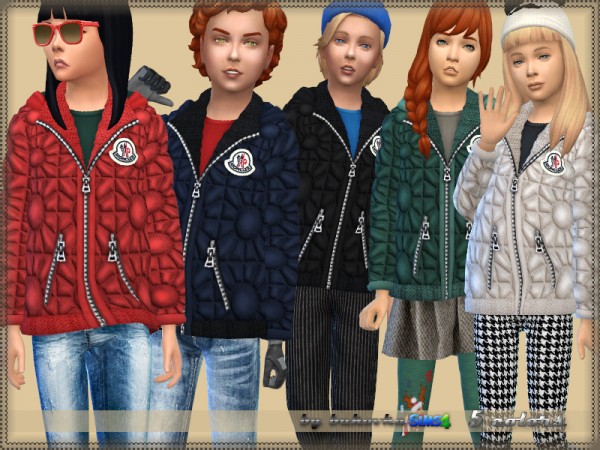  The Sims Resource: Quilted Jacket by bukovka