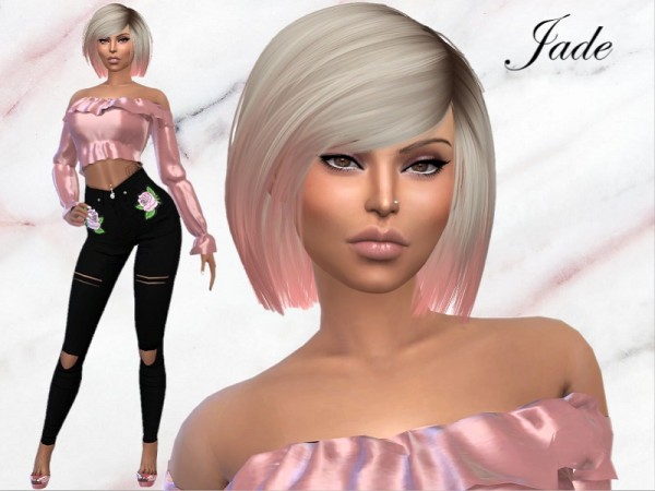  The Sims Resource: Jade Ellis by fashSIMnista