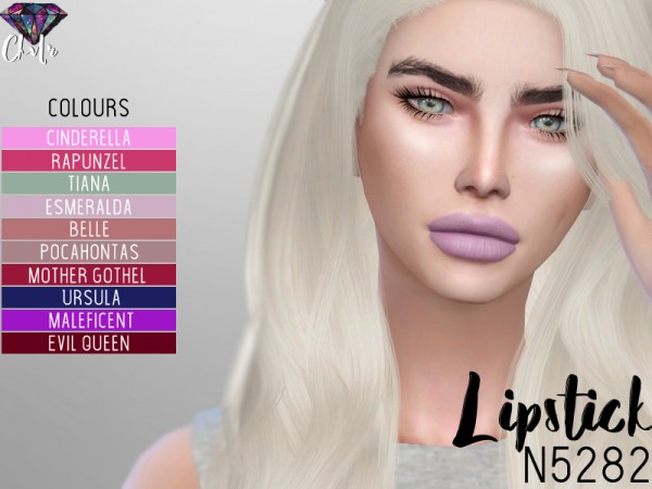  The Sims Resource: N5282 Lipstick by MadameChvlr