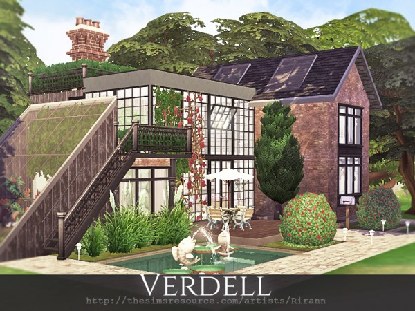  The Sims Resource: Verdell house by Rirann