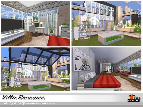  The Sims Resource: Villa Boonmee by Autaki
