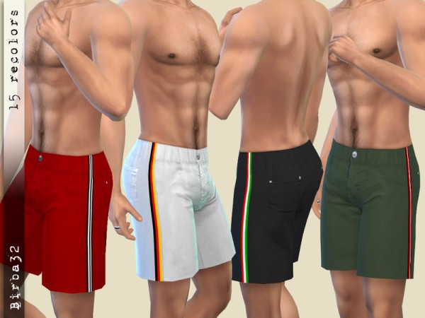  The Sims Resource: Scirocco Shorts by Birba32