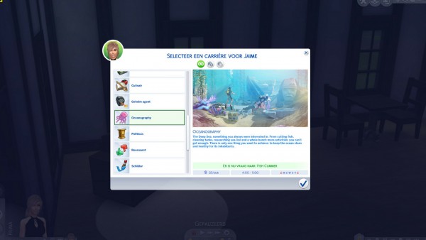 Mod The Sims: Oceanography Career by xTheLittleCreator