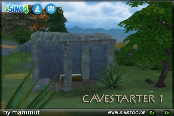  Blackys Sims 4 Zoo: Cave starter1 by mammut