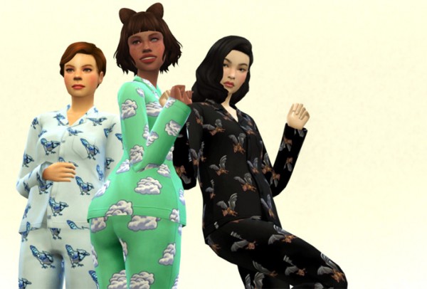 Miss Ruby Bird Maxis Match Pajamas • Sims 4 Downloads