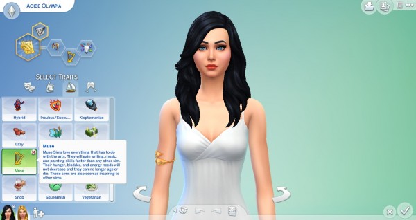 Mod The Sims: Muse Trait by TheLovelyGameryt