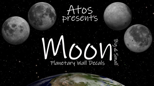Mod The Sims: Moon   Planetary Wall Decals by Atos