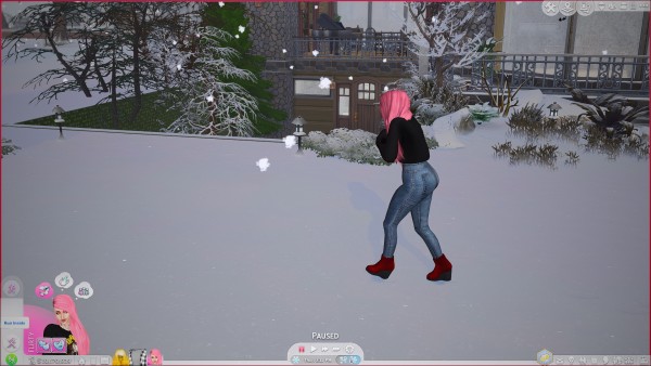  Mod The Sims: Sims will walk inside during a blizzard by Manderz0630