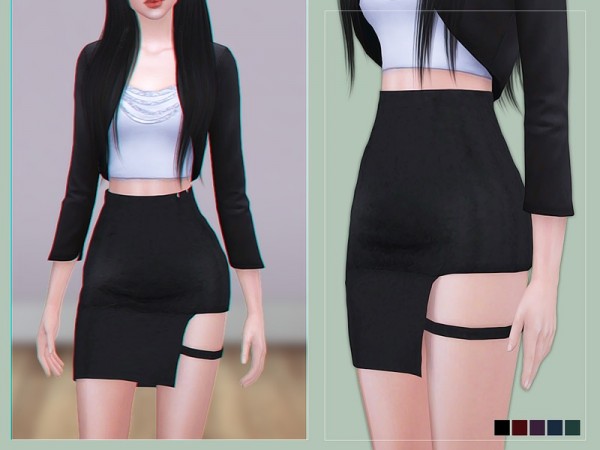  The Sims Resource: Gap Skirt by Screaming Mustard