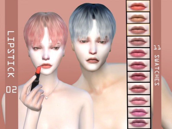  The Sims Resource: Universal Lips by LIAASIMS