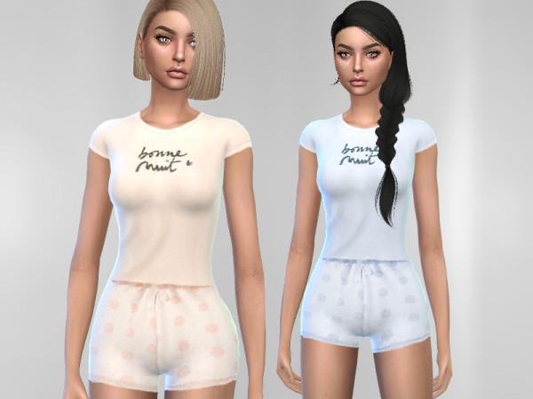  The Sims Resource: Summer Pajama by Puresim