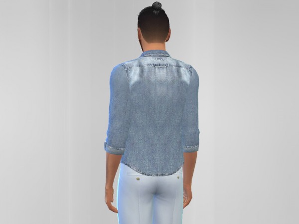  The Sims Resource: Jean Shirt by Puresim
