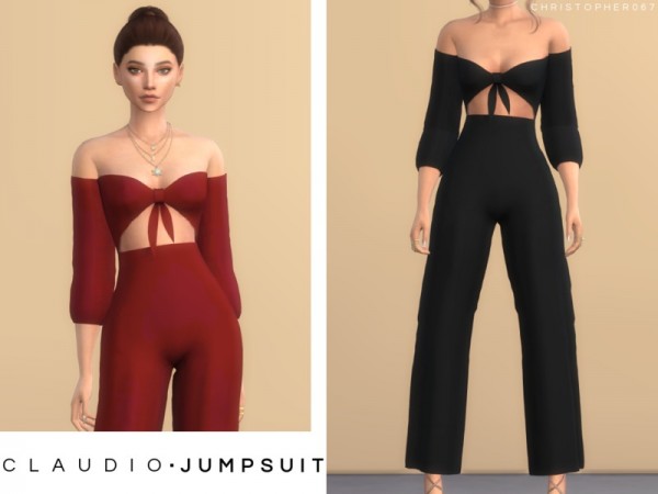  The Sims Resource: Claudio Jumpsuit by Christopher067