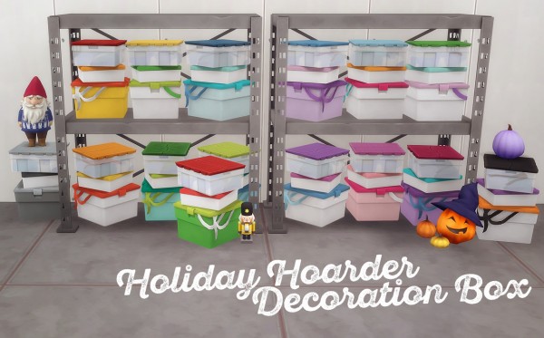  Hamburgercakes: Holiday Hoarder Decoration Box