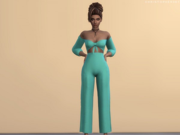  The Sims Resource: Claudio Jumpsuit by Christopher067