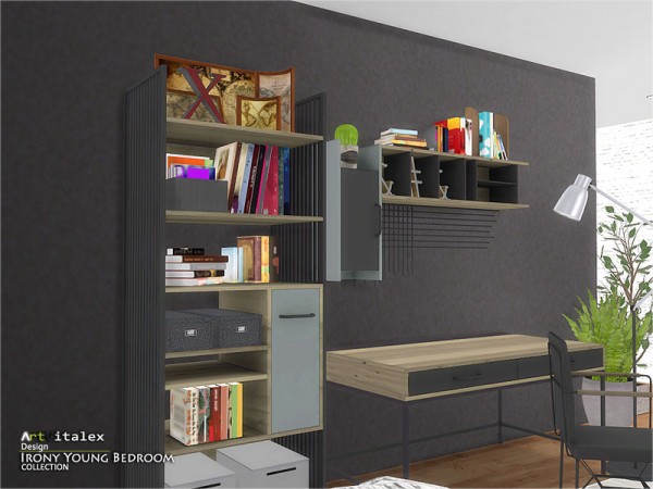  The Sims Resource: Irony Young Bedroom by ArtVitalex