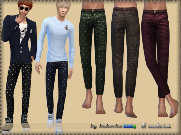  The Sims Resource: Pants Satin 2 by bukovka