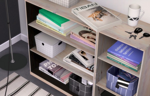  SLOX: Bojo shelf and stackable book set
