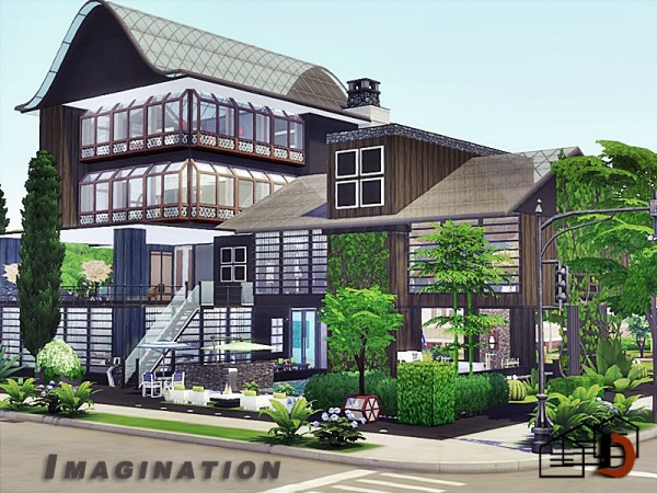  The Sims Resource: Imagination house by Danuta720