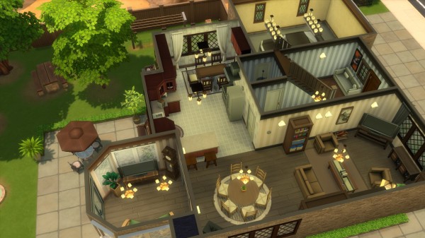  Mod The Sims: Privet Drive from Harry Potter by iSandor