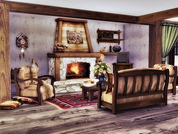  The Sims Resource: Harnas house by marychabb