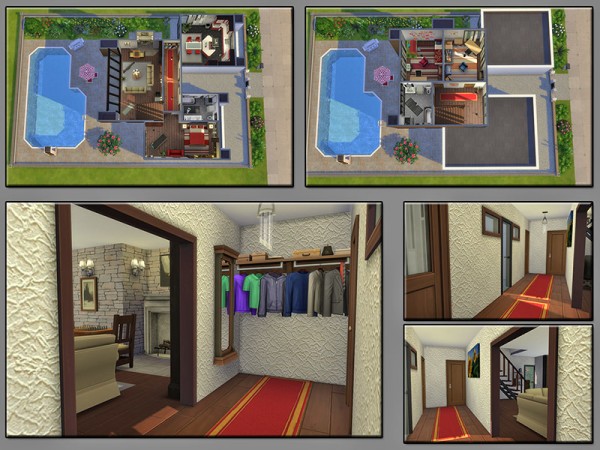  The Sims Resource: Straight Line Elegance house by matomibotaki