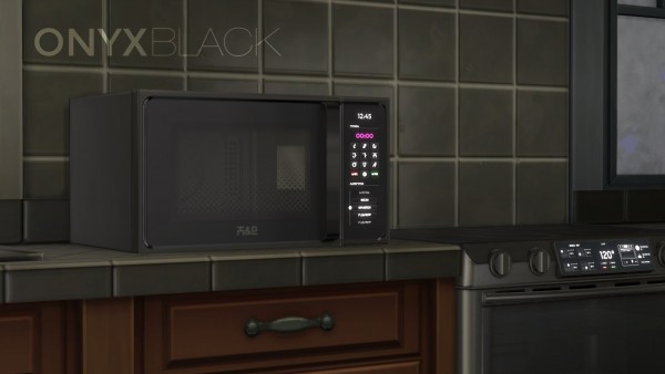  Mod The Sims: H&B MacroWave   Microwave oven by littledica