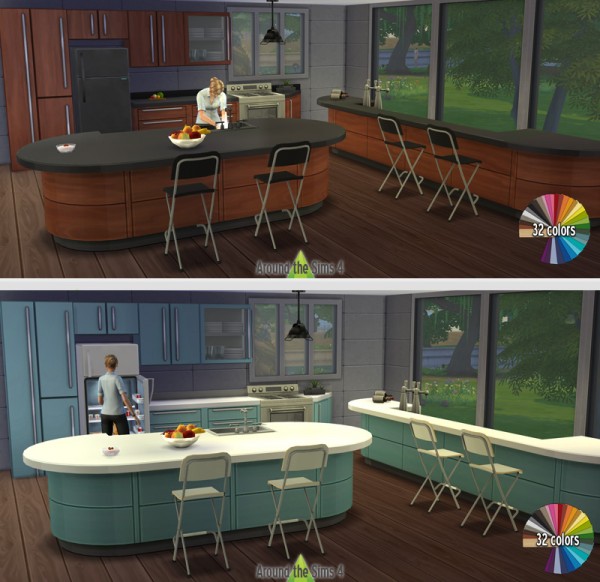  Around The Sims 4: Harbinger Kitchen