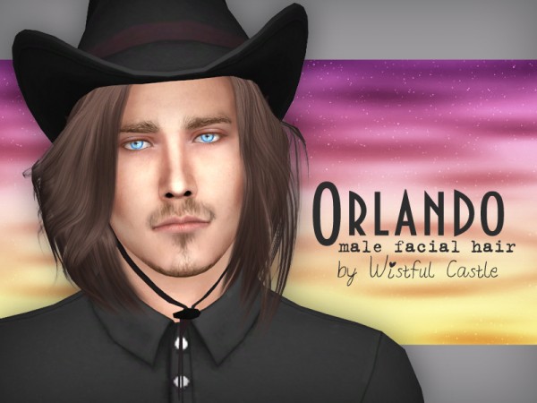  The Sims Resource: Orlando beard by WistfulCastle