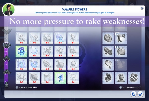  Mod The Sims: Optional Vampire Weaknesses by nyandesu