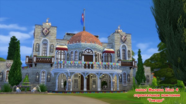  Sims 3 by Mulena: Bar Hotel Castle