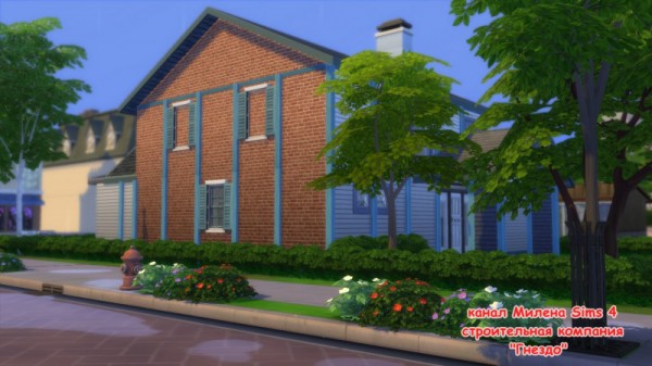  Sims 3 by Mulena: Framework of the house 3 no cc