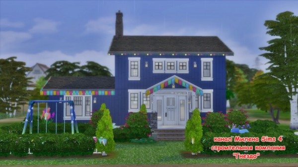  Sims 3 by Mulena: The frame of the house  4 no cc