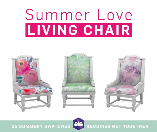  Simplistic: Summer Love Living Chair