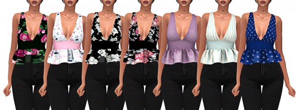  Frost Sims 4: Sofia top