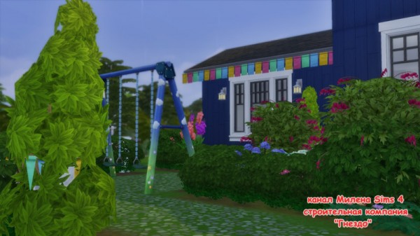  Sims 3 by Mulena: The frame of the house  4 no cc