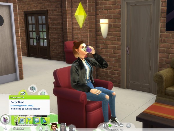  Mod The Sims: Night Owl Trait by Twilightsims
