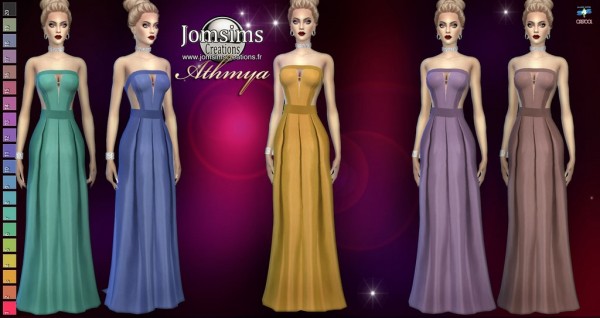  Jom Sims Creations: Athmya dress