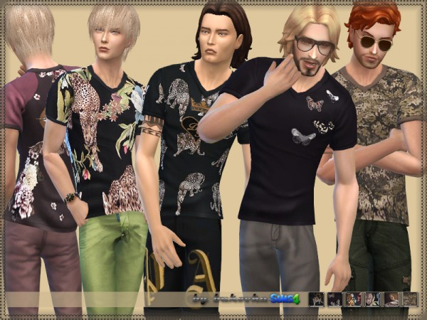  The Sims Resource: Shirt Male by bukovka